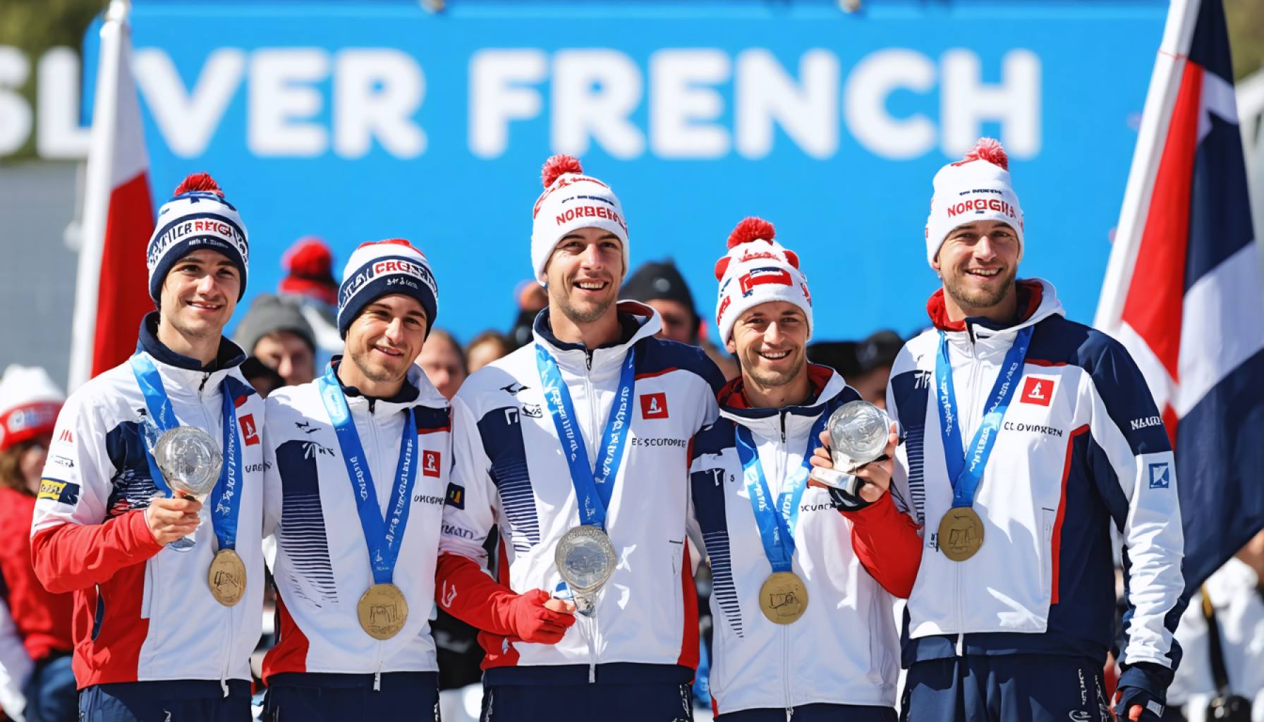 The French Relay: Silver Triumph Amid Norwegian Glory