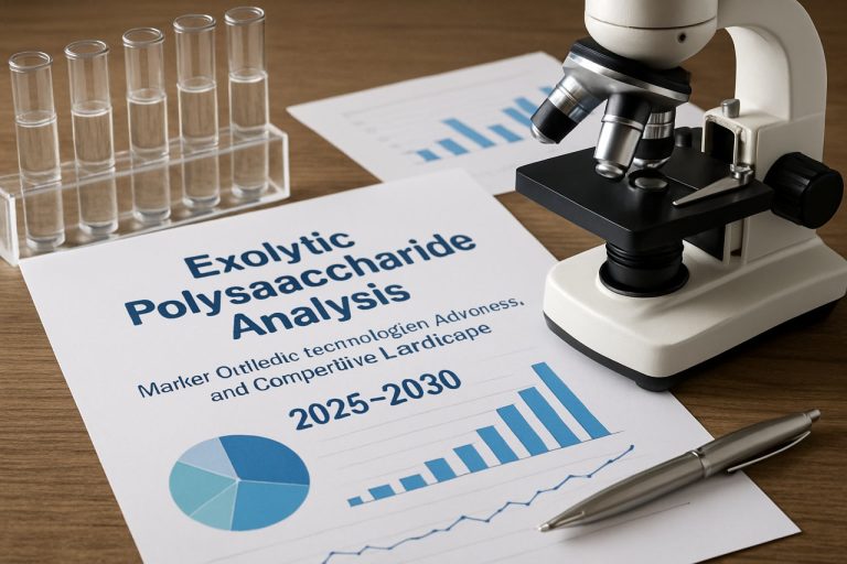 Analiza eksolitičkih polisaharida: Pregled tržišta, tehnološki napredak i konkurentski pejzaž (2025.–2030.)
